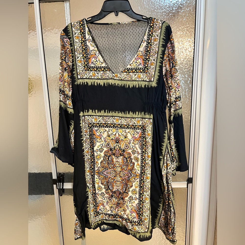 Boho Print Dress